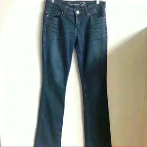Seven Slim Bootcut Dark Wash Jeans.